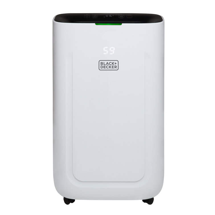 Black and Decker BLACK+DECKER 20L Smart Dehumidifier, 4 Modes, Quiet, 6